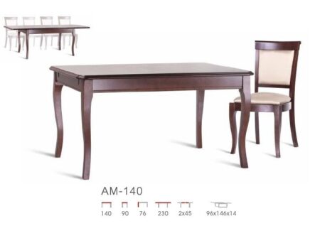 Stół AM -140 rozkładany
