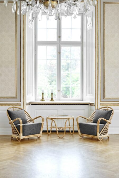 Krzesło Rattanowe Charlottenborg Arne Jacobsena Sika Design