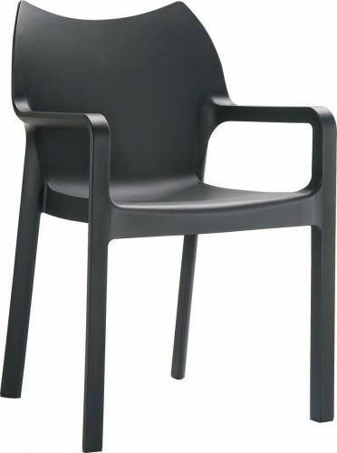 Krzesło Dionisio Black Arm chair