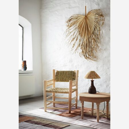 Krzesło Wooden lounge chair - Madam Stoltz