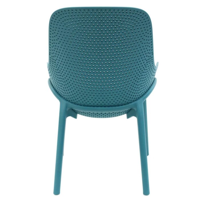 Krzesło Malibu niebieskie