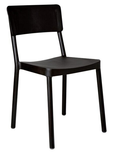 Krzesło Lisboa czarne