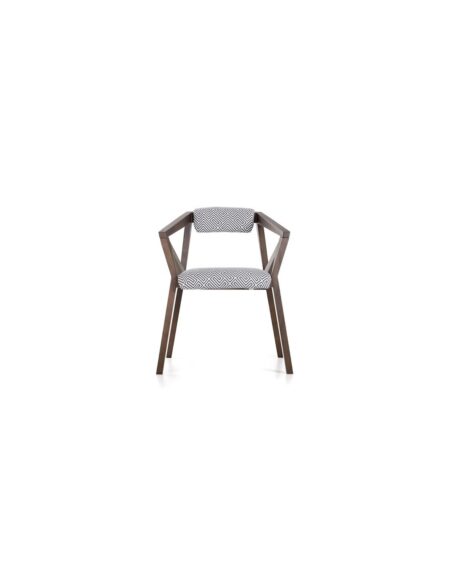 Drewniane Bukowe Krzesło Tapicerowane Madox - Ajram